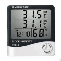 HTC-2 מודד טמפרטורה ולחות דיגיטלי HTC-2 מודד טמפרטורה ולחות דיגיטלי